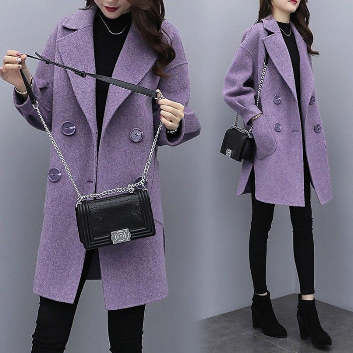 SoftWool Lantern Sleeve Winter Coat