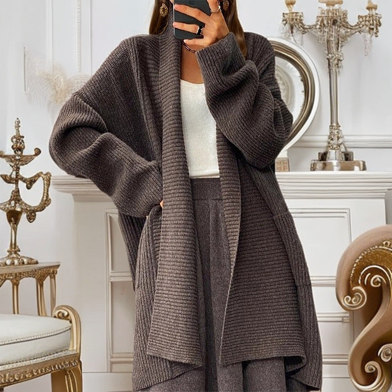 Cozy Leisure Sweater Coat