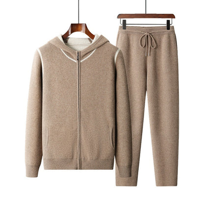 Przytulny komplet z kapturem