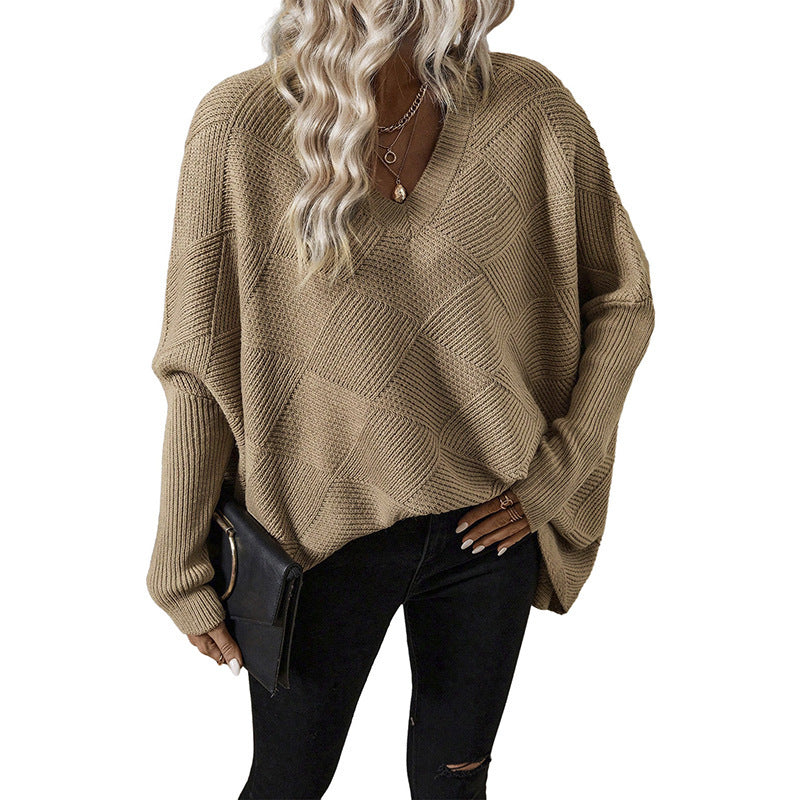 Cozy Textured Oversize Knit Sweater