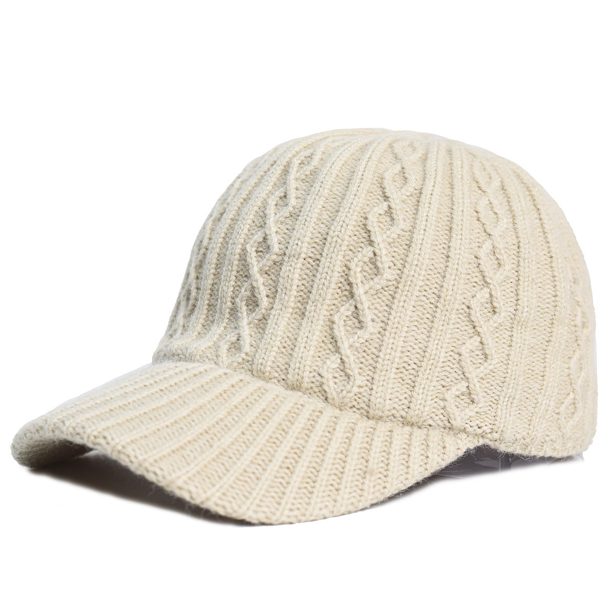 Knitted Wool Baseball Cap