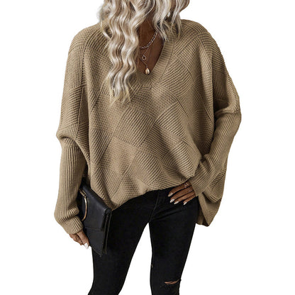 Cozy Textured Oversize Knit Sweater
