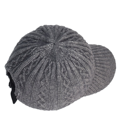 Knitted Wool Baseball Cap