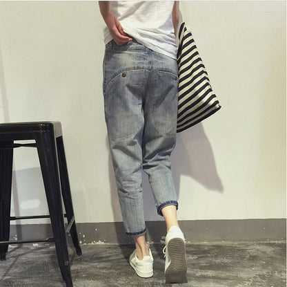 Slim Fit Stretch Denim Pants