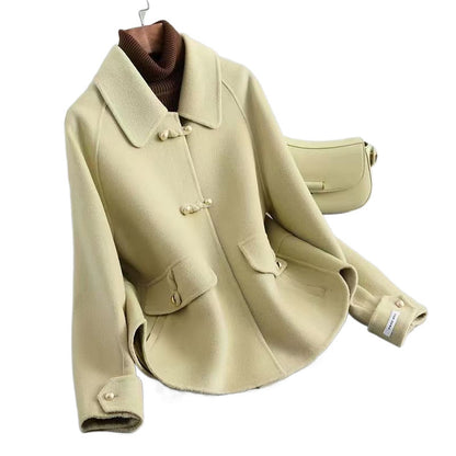 Elegant Double-Sided Wool Coat