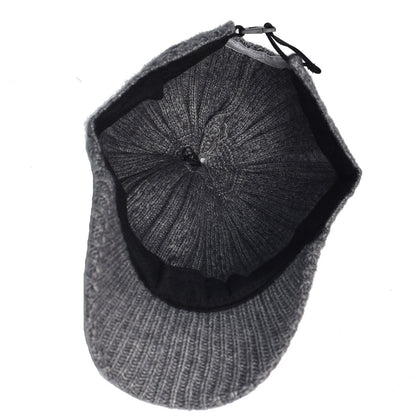 Knitted Wool Baseball Cap