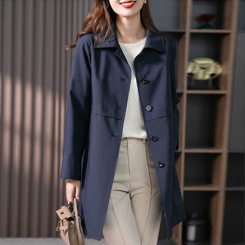 UrbanElegance Tailored Trench Coat