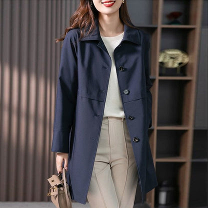 UrbanElegance Tailored Trench Coat