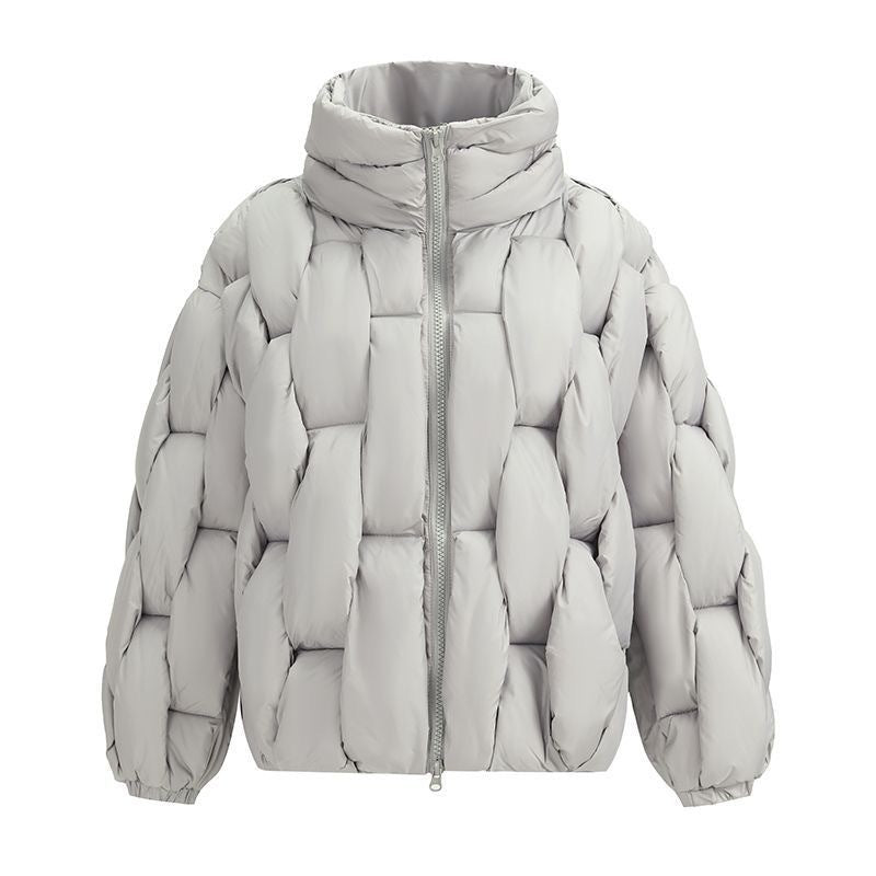 Twist Padded Winter Down Jacket