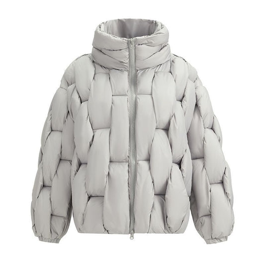 Twist Padded Winter Down Jacket