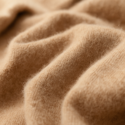 Przytulna dzianinowa bluza z kapturem