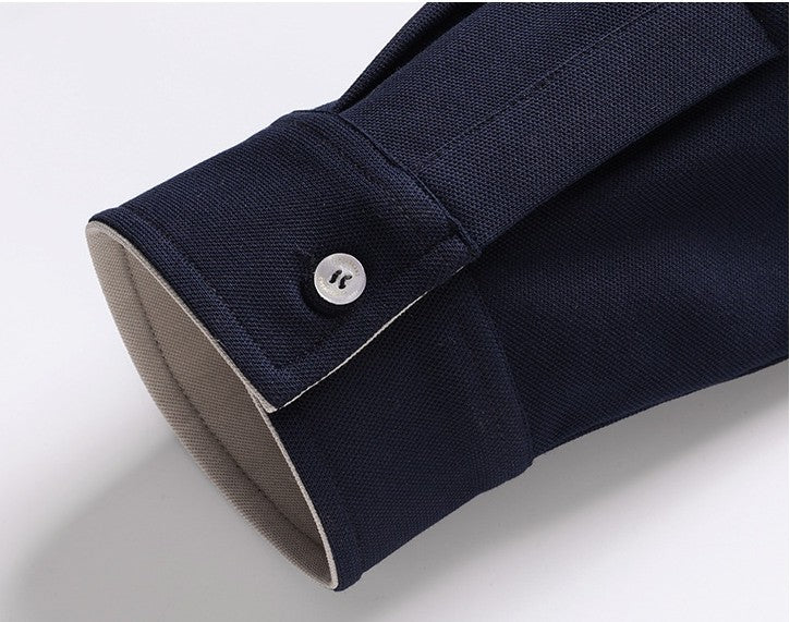 Moda Elite | Koszulka polo z długim rękawem