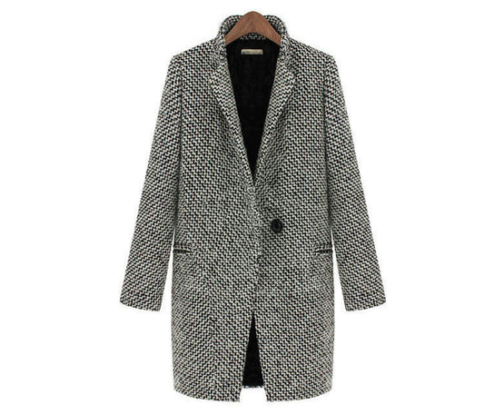 Long Hooded Winter Jacket