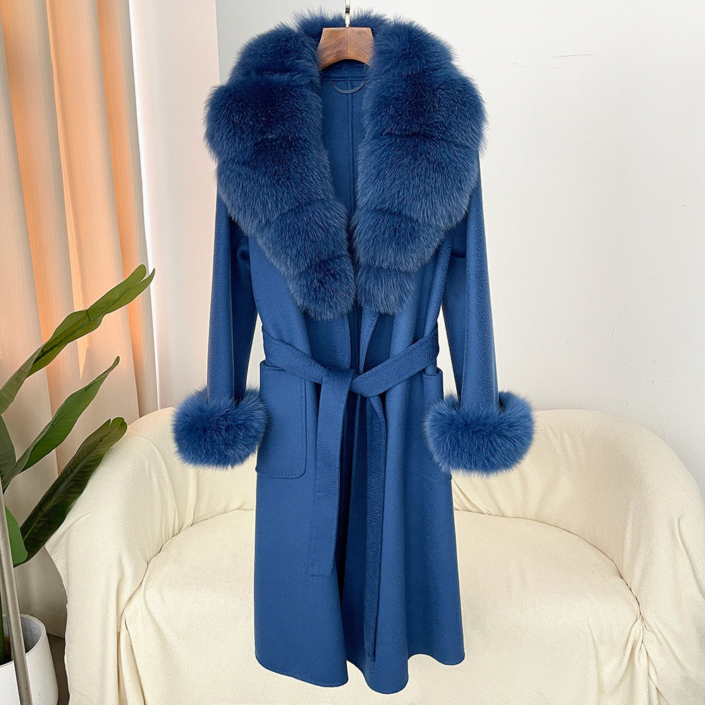 Elegant Double-Sided Woolen Coat