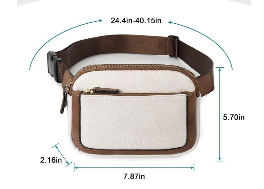 Leather Crossbody Chest Bag