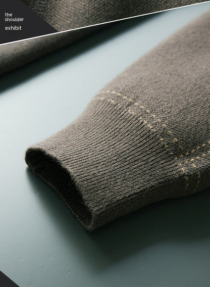 Kardigan z mieszanki wełny z guzikami