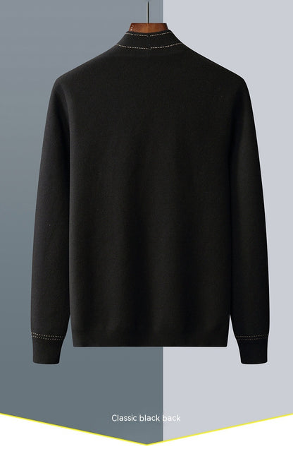 Kardigan z mieszanki wełny z guzikami