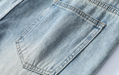 Luźne, szerokie dżinsy