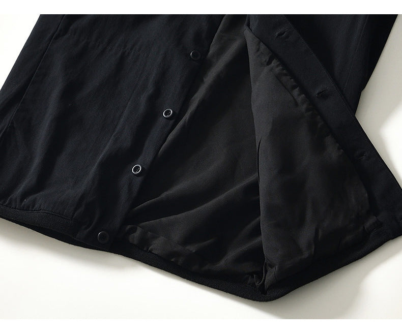 Moda Elite | Luźna kurtka baseballowa w stylu retro