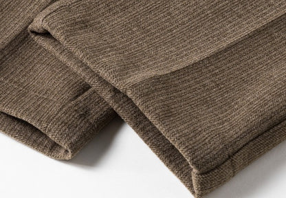 Moda Elite | Spodnie garniturowe z mieszanki wełny i stretchu