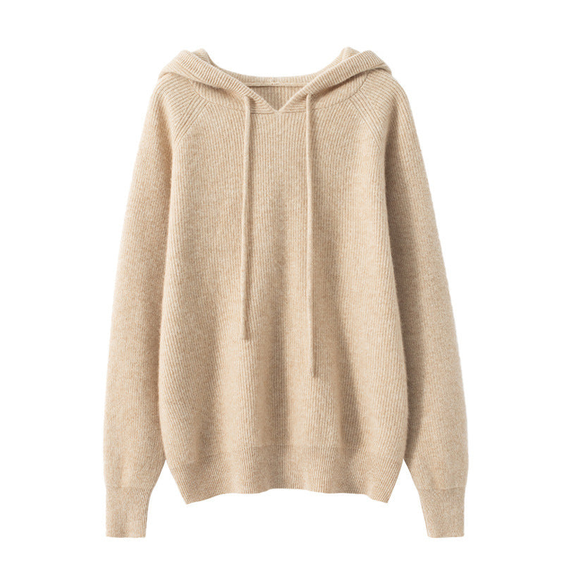 Loose Fit Hooded Sweater
