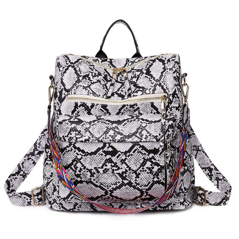 Vintage Soft Leather Backpack