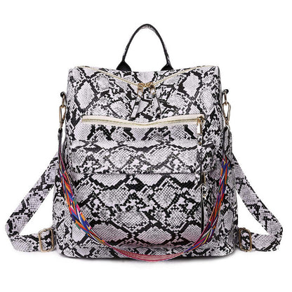 Vintage Soft Leather Backpack