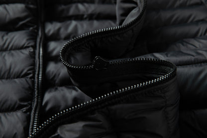 Moda Elite | Kurtka pikowana z kapturem