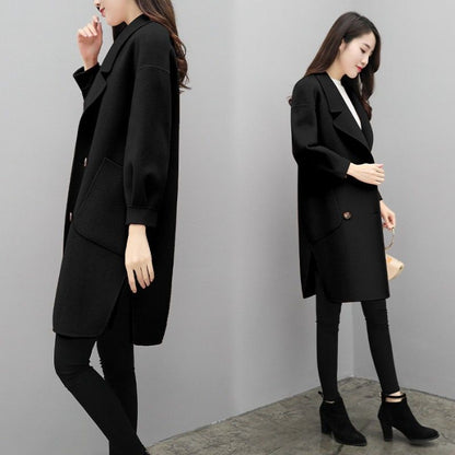 SoftWool Lantern Sleeve Winter Coat