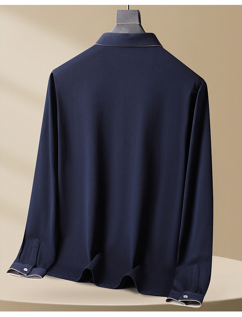 Moda Elite | Koszulka polo z długim rękawem