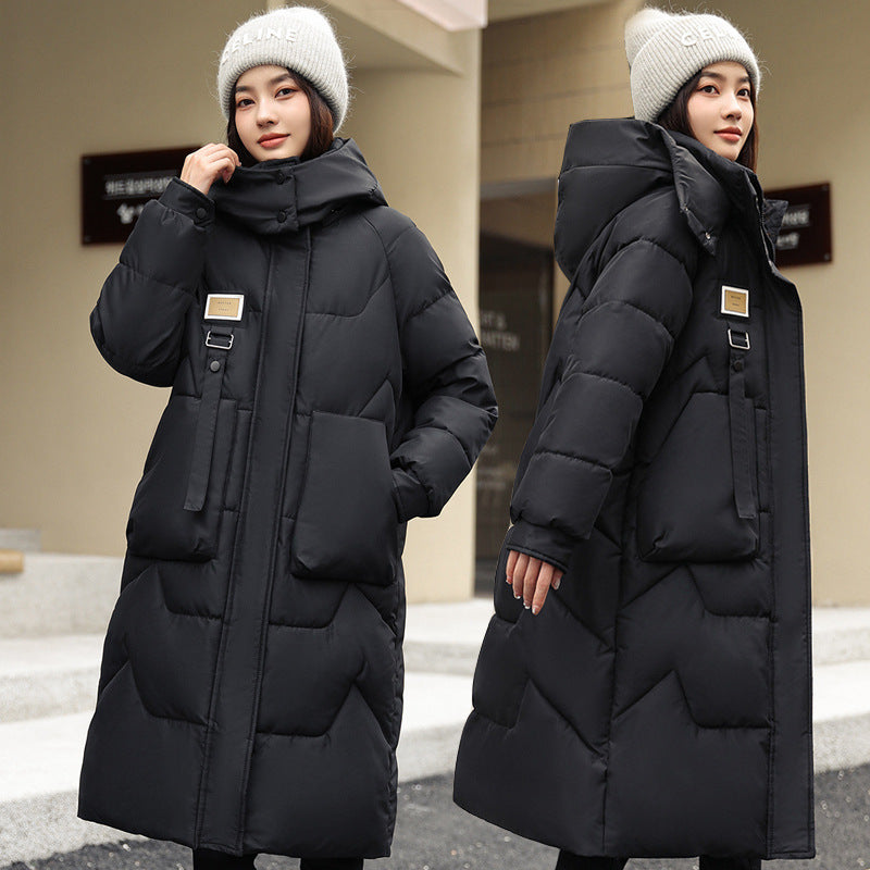 Detachable Hood Puffer Coat