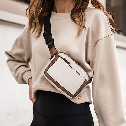 Leather Crossbody Chest Bag