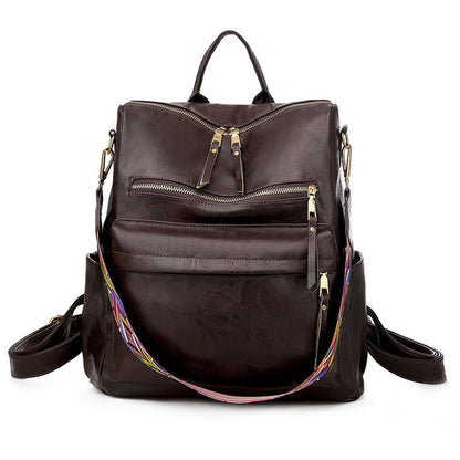 Vintage Soft Leather Backpack