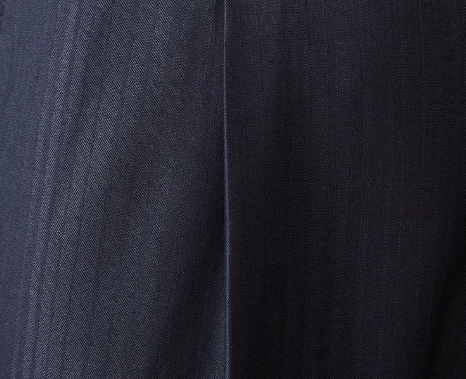 Spodnie garniturowe w paski z wysokim stanem