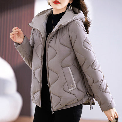 Slim Hooded Puffer Coat