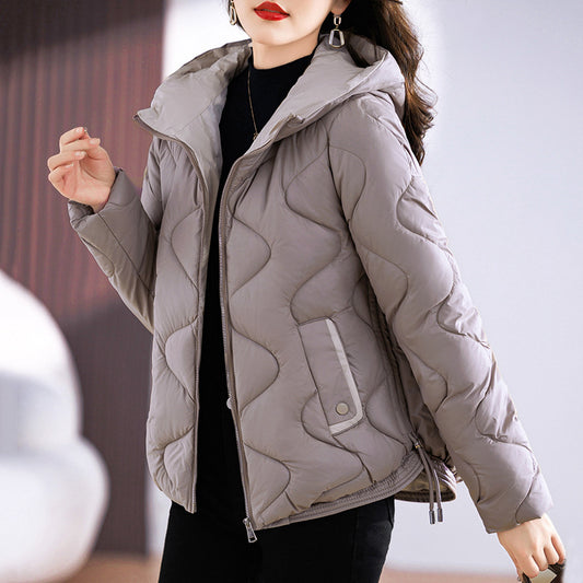 Slim Hooded Puffer Coat