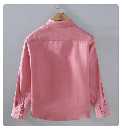 Moda Elite | Koszula z czystego lnu