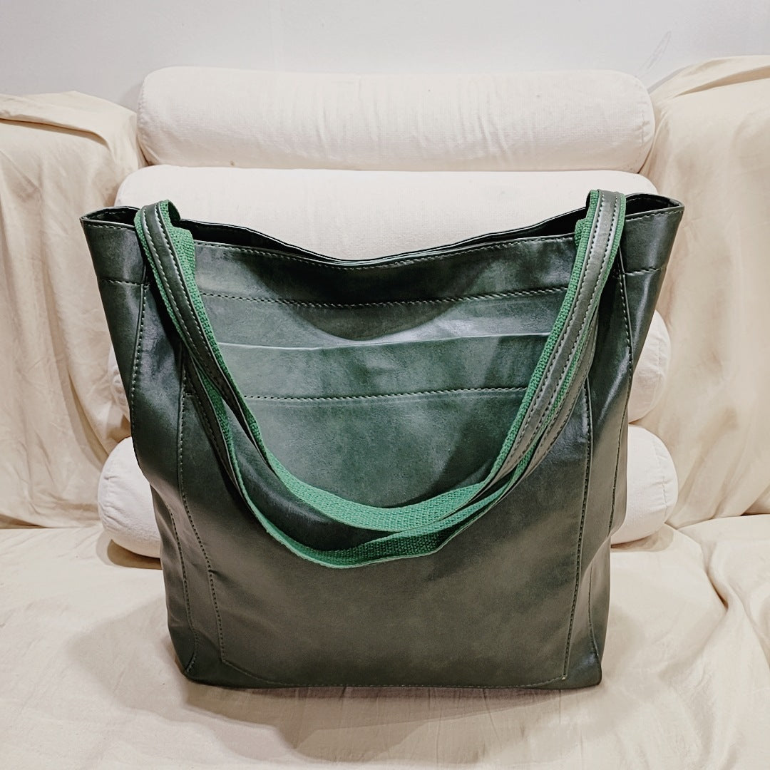 Retro Leather Shoulder Bag