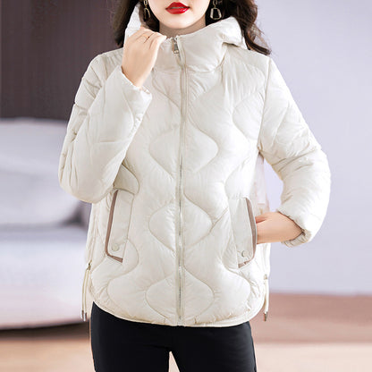 Slim Hooded Puffer Coat