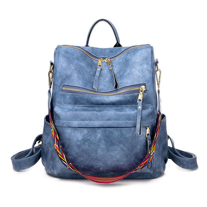Vintage Soft Leather Backpack