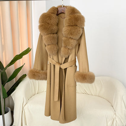 Elegant Double-Sided Woolen Coat