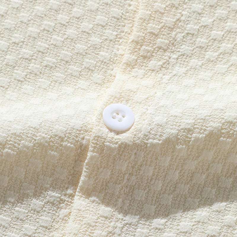 Moda Elite | Koszula letnia ze stójką