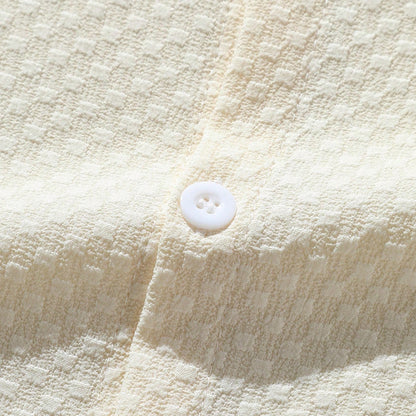 Moda Elite | Koszula letnia ze stójką