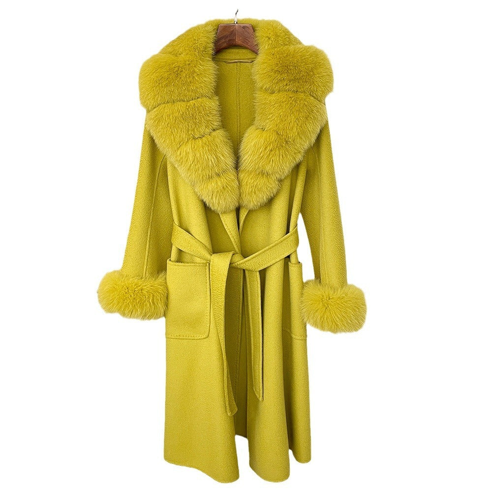 Elegant Double-Sided Woolen Coat