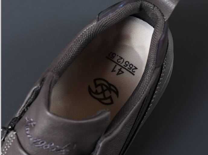 Męskie, codzienne trampki zapinane na suwak