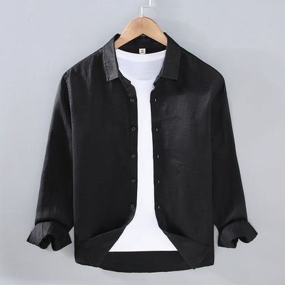 Moda Elite | Koszula z czystego lnu