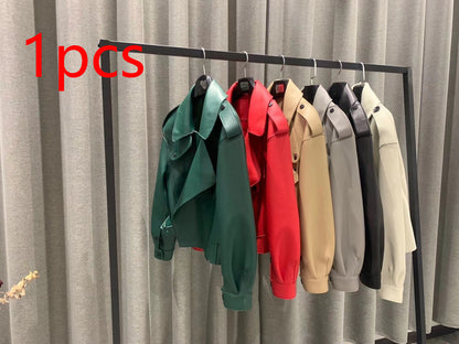 Genuine Sheepskin Leather Jacket