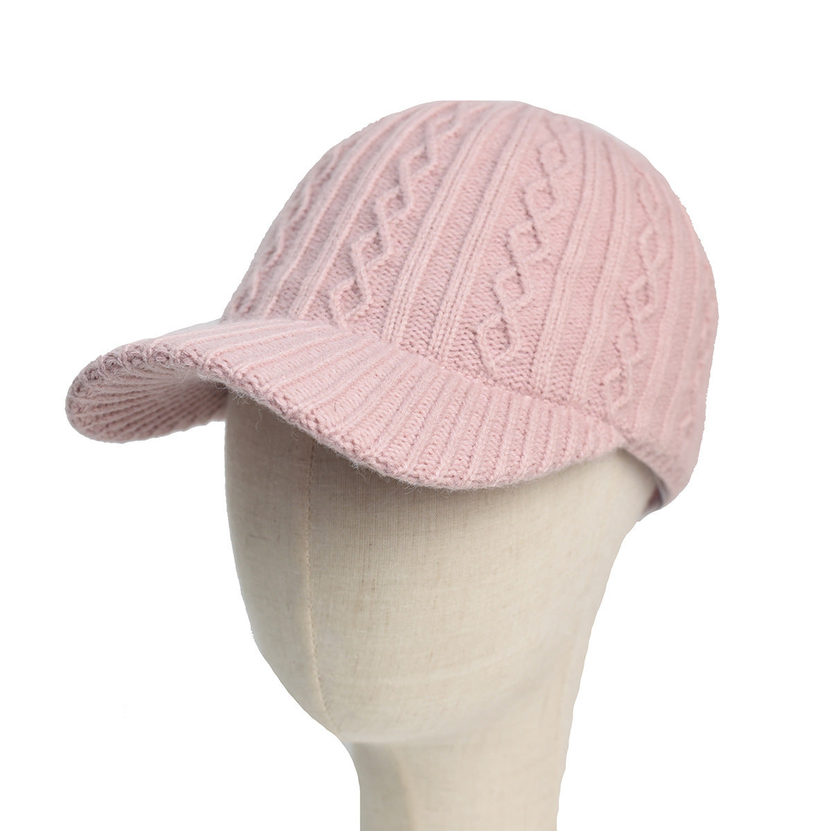 Knitted Wool Baseball Cap