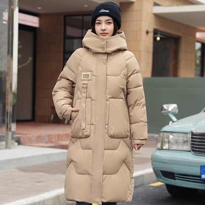 Detachable Hood Puffer Coat