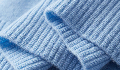 Moda Elite | Wełniany kardigan z dekoltem w serek